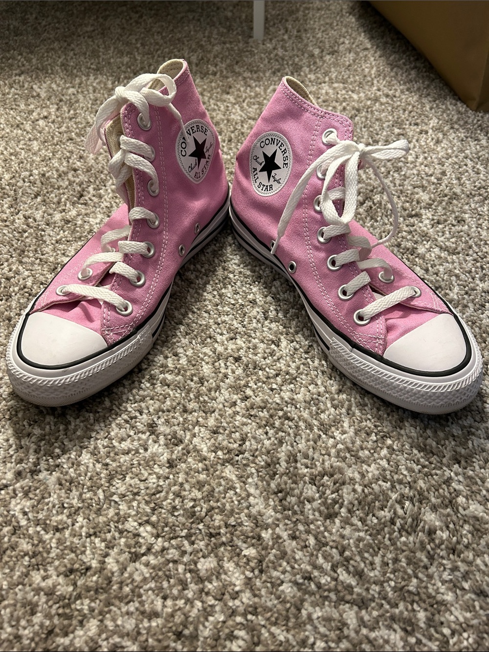 Converse Pink High Top Chuck Taylor All Star Sneakers